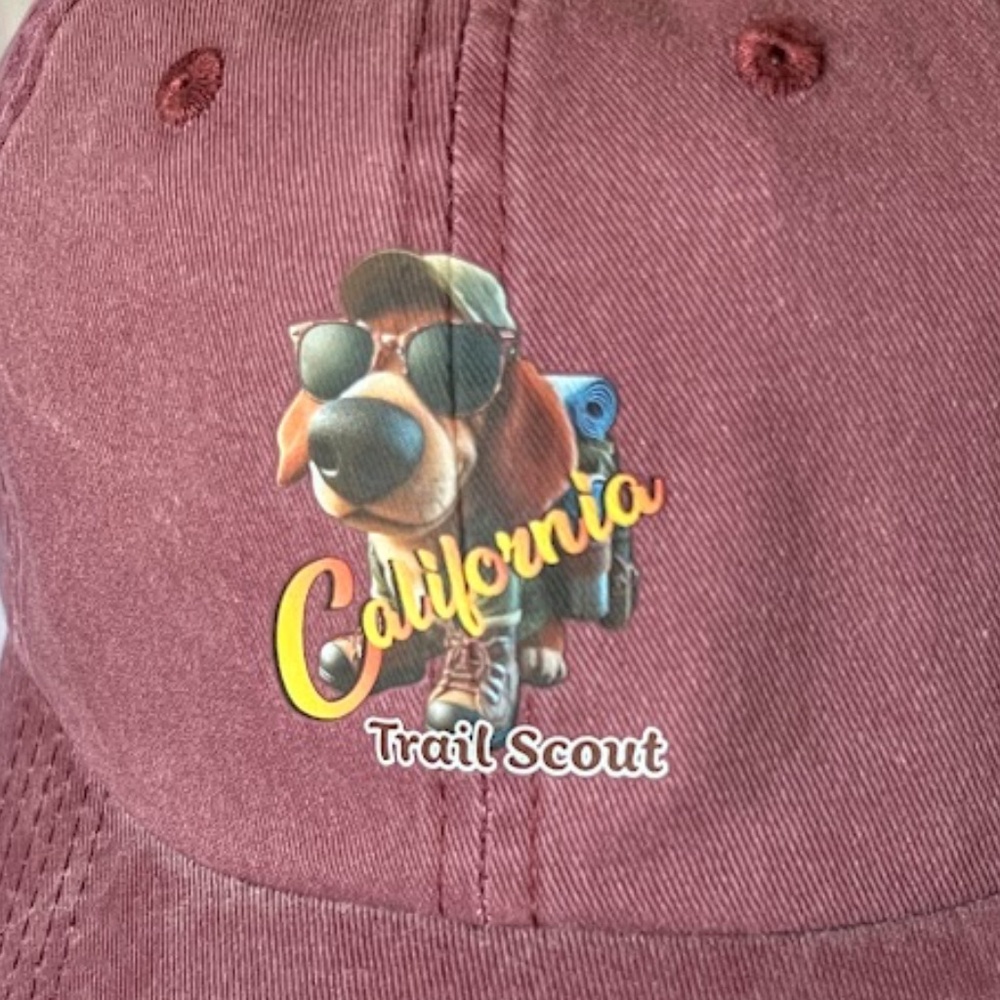 NEW California Trail Scout Baseball Style Cap Handmade Design - Picture 5 of 10